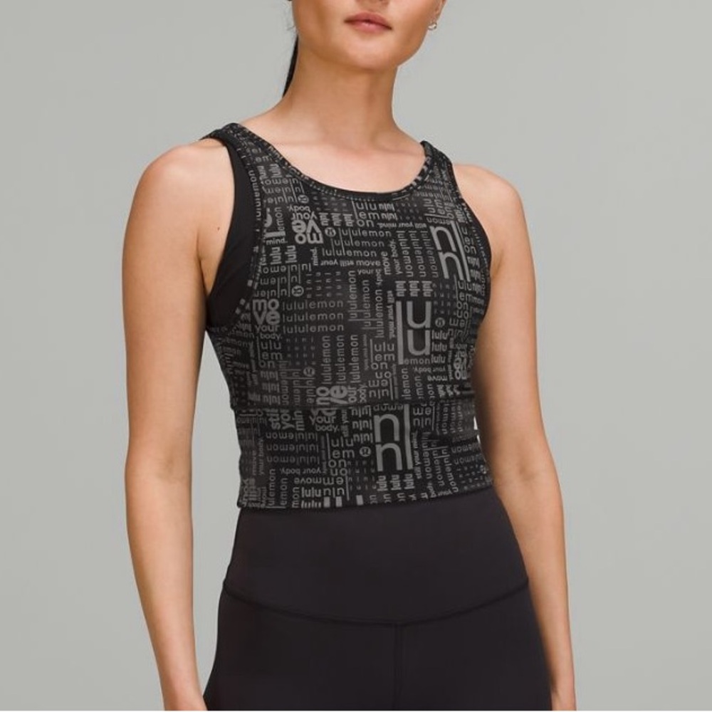 Lululemon Power Pivot Everlux Tank Top Motif